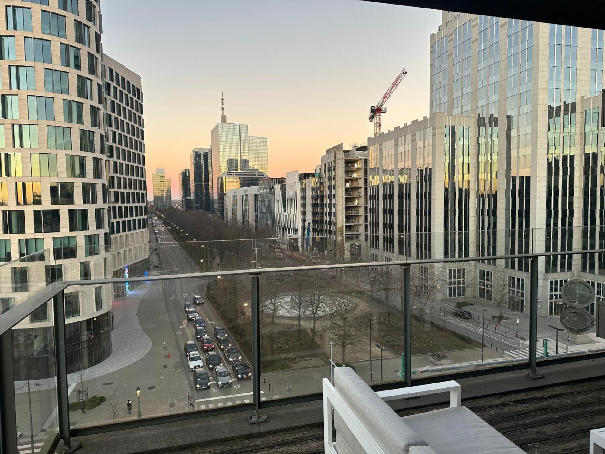 Apartment With Balcony In Brussels Center Екстер'єр фото